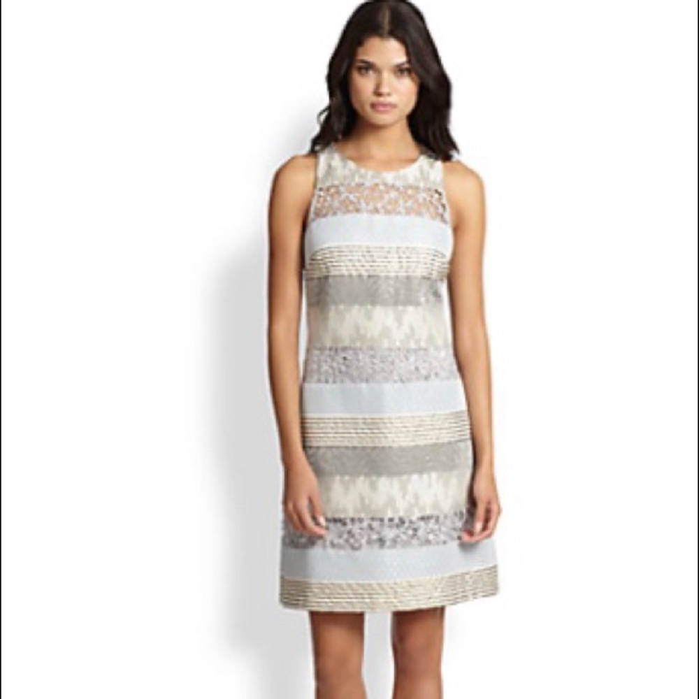Jacquard Lace Dress
